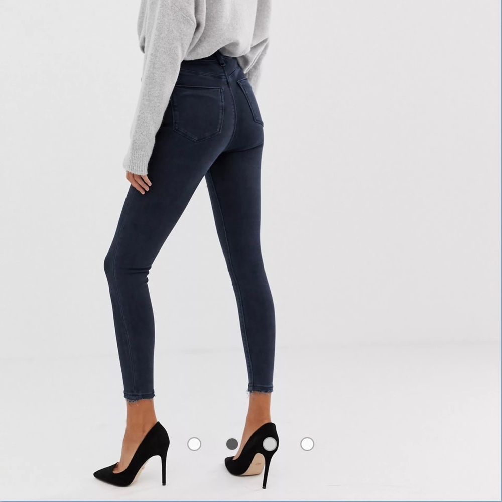 ASOS high rise skinny jeans